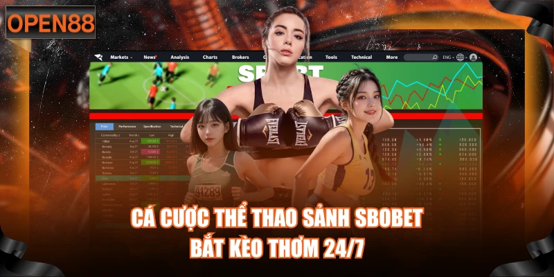 Cá cược thể thao sảnh SBOBET bắt kèo thơm 24/7
